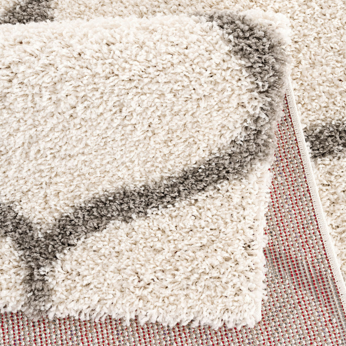 Sanat Hochflorteppich MADRID creme B/L: ca. 120x170 cm MADRID - creme (120,00/170,00cm) - Sanat