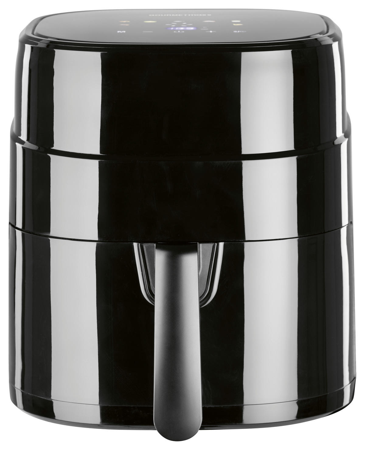GOURMETmaxx Heißluftfritteuse Heißluftfritteuse - schwarz (26,50/34,40/30,50cm) - GOURMETmaxx