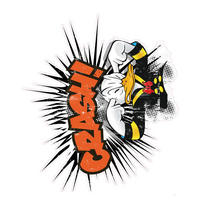 Komar Fototapete Donald crash XXL B/L: ca. 127x160 cm Donald crash XXL - (127,00/160,00cm) - Komar
