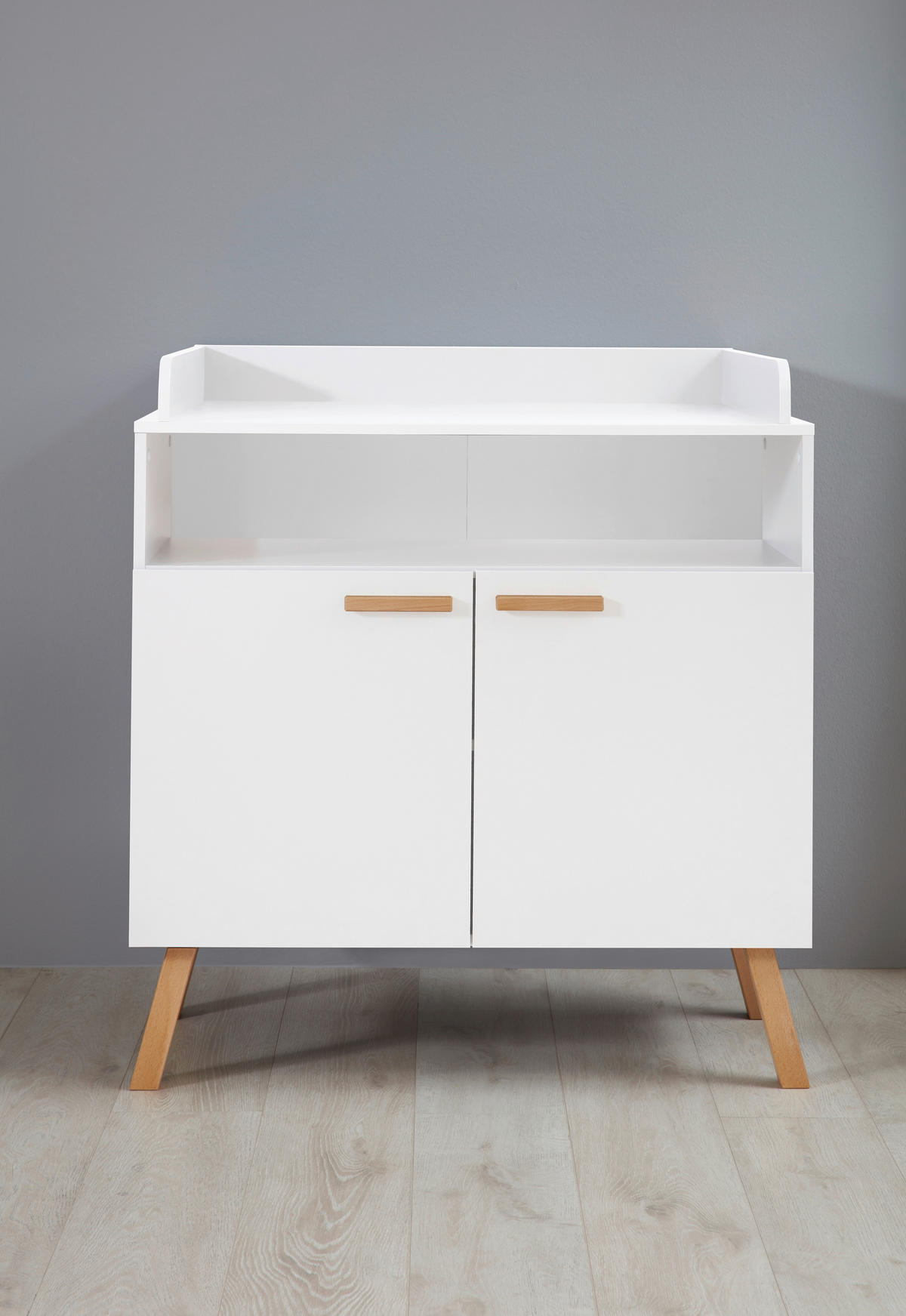 Wickelkommode Mats weiß B/H/T: ca. 96x105x78 cm Mats - weiß (96,00/105,00/78,00cm) - Trendteam