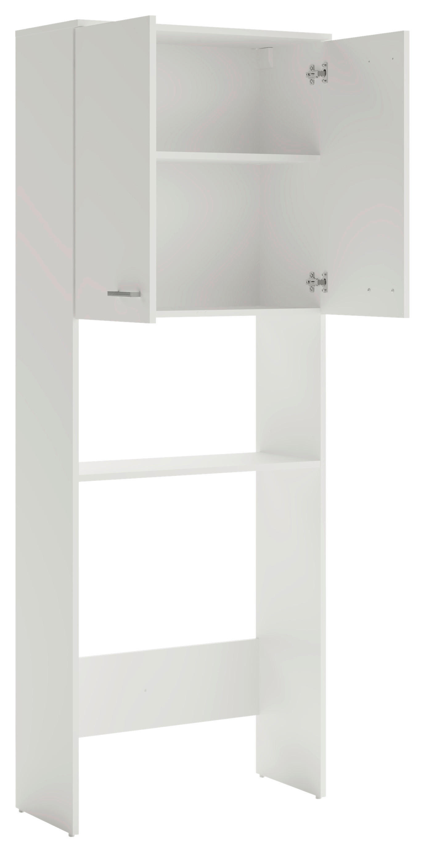 Waschmaschinenumbauschrank Mobes perlweiß B/H/T: ca. 70,3x188,6x32,6 cm Mobes - perlweiß (70,30/188,60/32,60cm) - Schildmeyer
