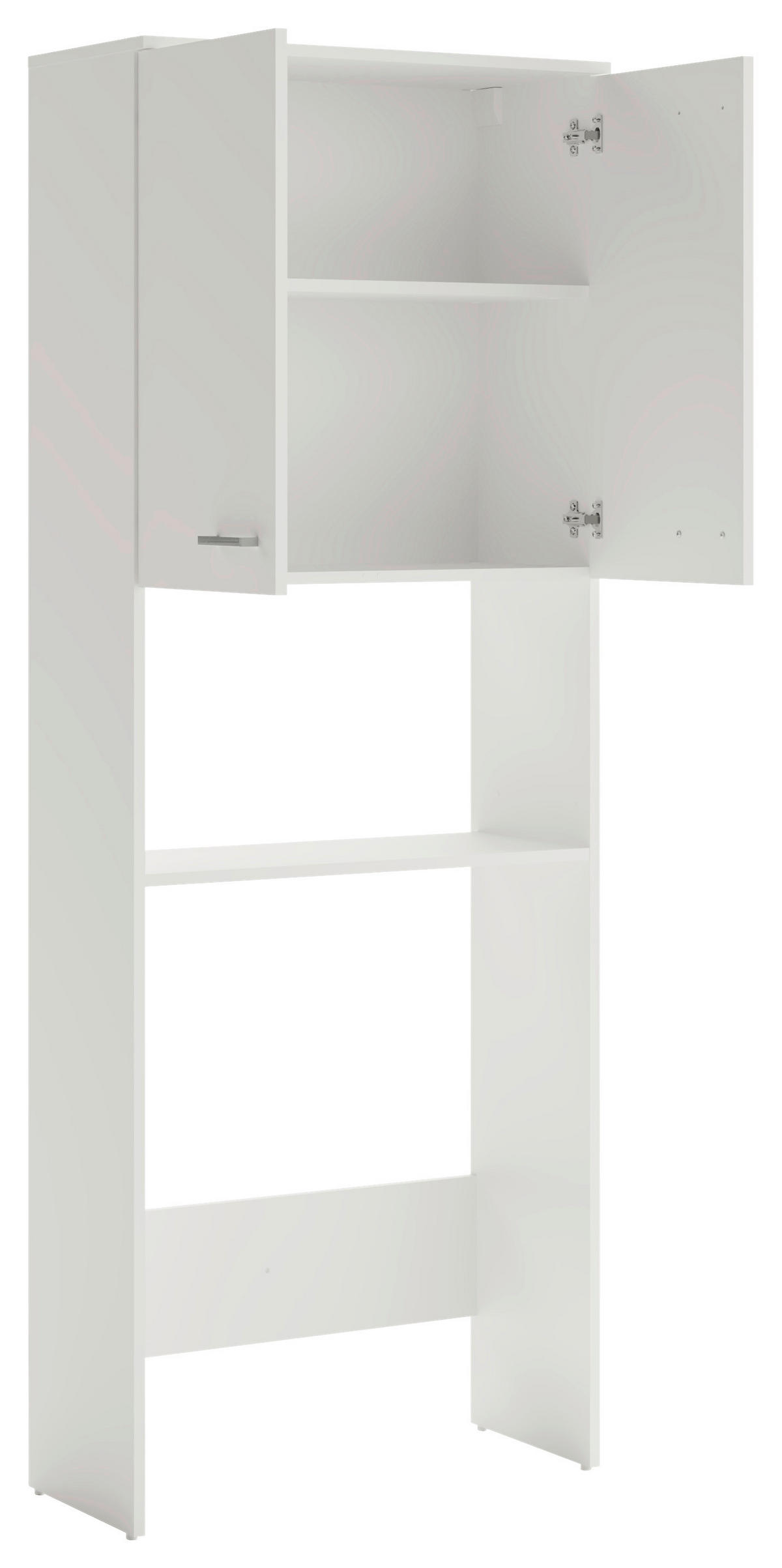 Waschmaschinenumbauschrank Mobes perlweiß B/H/T: ca. 70,3x188,6x32,6 cm Mobes - perlweiß (70,30/188,60/32,60cm) - Schildmeyer