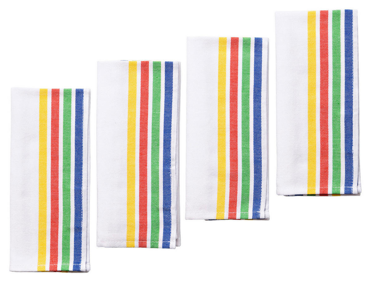 BENETTON Platzmattenset Rainbow multicolor Baumwolle B/L: ca. 30x45 cm Rainbow - multicolor (30,00/45,00cm) - BENETTON