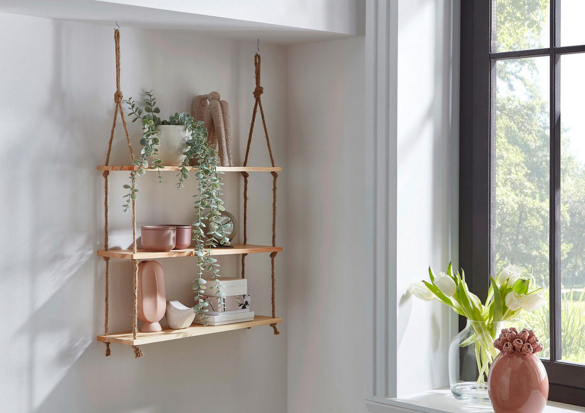 Hängeregal B/H/T: ca. 50x75x15 cm KLEINMÖBEL Hängeregal - (50,00/75,00/15,00cm) - xonox.home