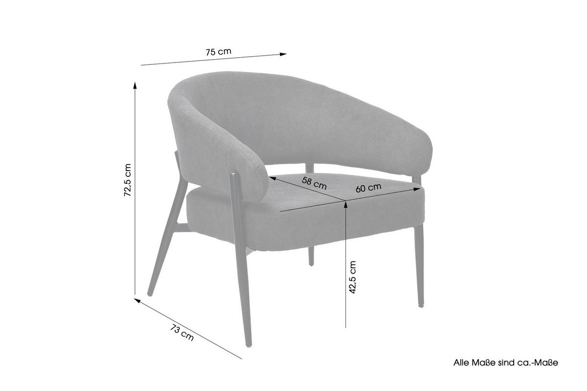 byLIVING Sessel JOHN JOHN - byLIVING