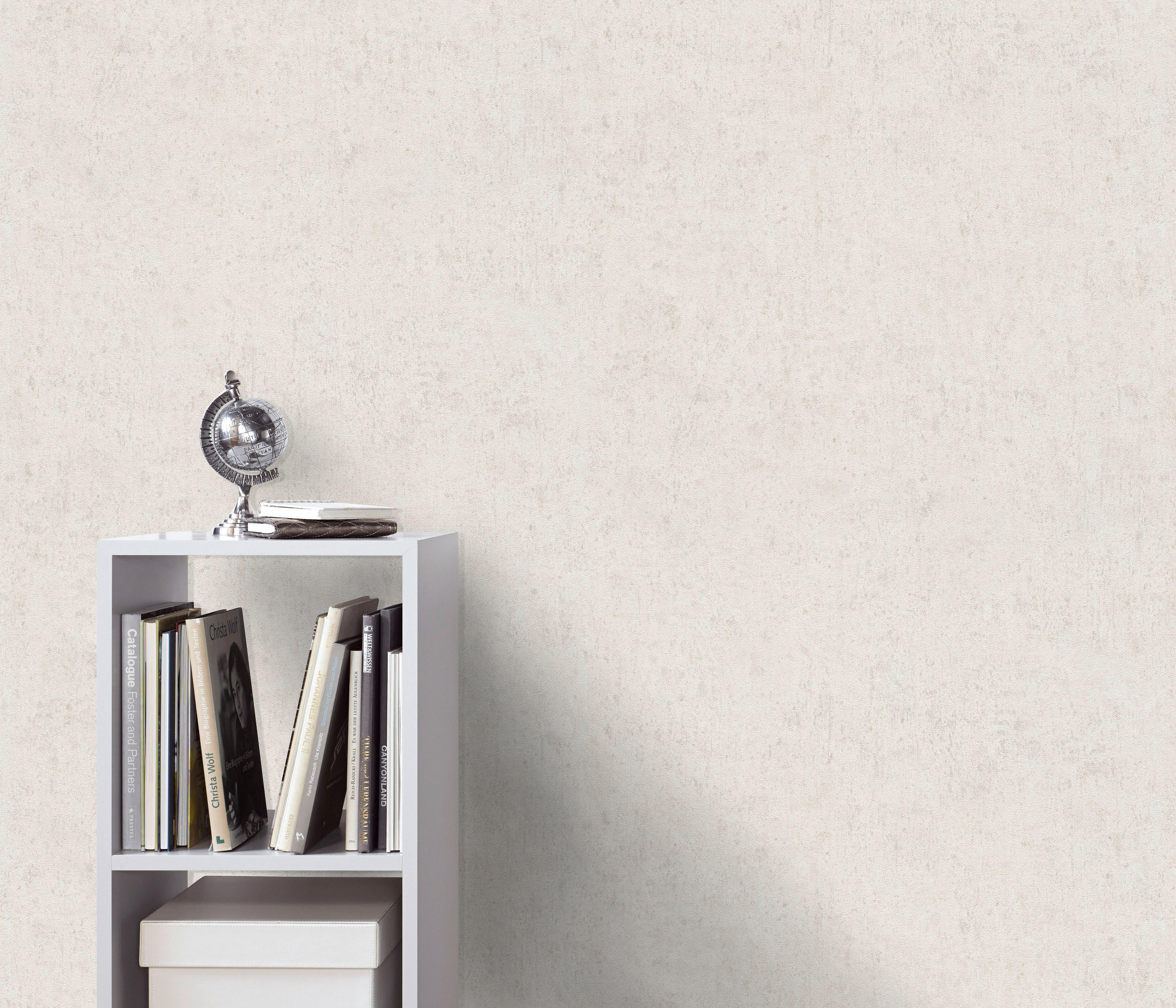 Erismann Vliestapete Uni creme B/L: ca. 53x1005 cm Vliestapete_10418-14 VW14 - creme (53,00/1005,00cm) - Erismann