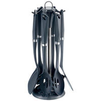 MICHELINO Küchenhelferset grau Nylon Küchenhelferset_Michelino_7tlg. - grau - MICHELINO