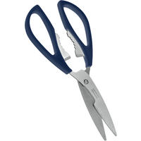 Haushaltshelfer weiß Edelstahl B/H/L: ca. 9,5x28x1,6 cm Allzweckschere_Brico - blau/weiß (1,60/9,50/28,00cm)