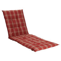 Grasekamp Auflage für Gartenliege Rubin Polyester-Mischgewebe B/H/L: ca. 64x5x196 cm Auflage_Gartenliege - Rubin (196,00/64,00/5,00cm) - Grasekamp