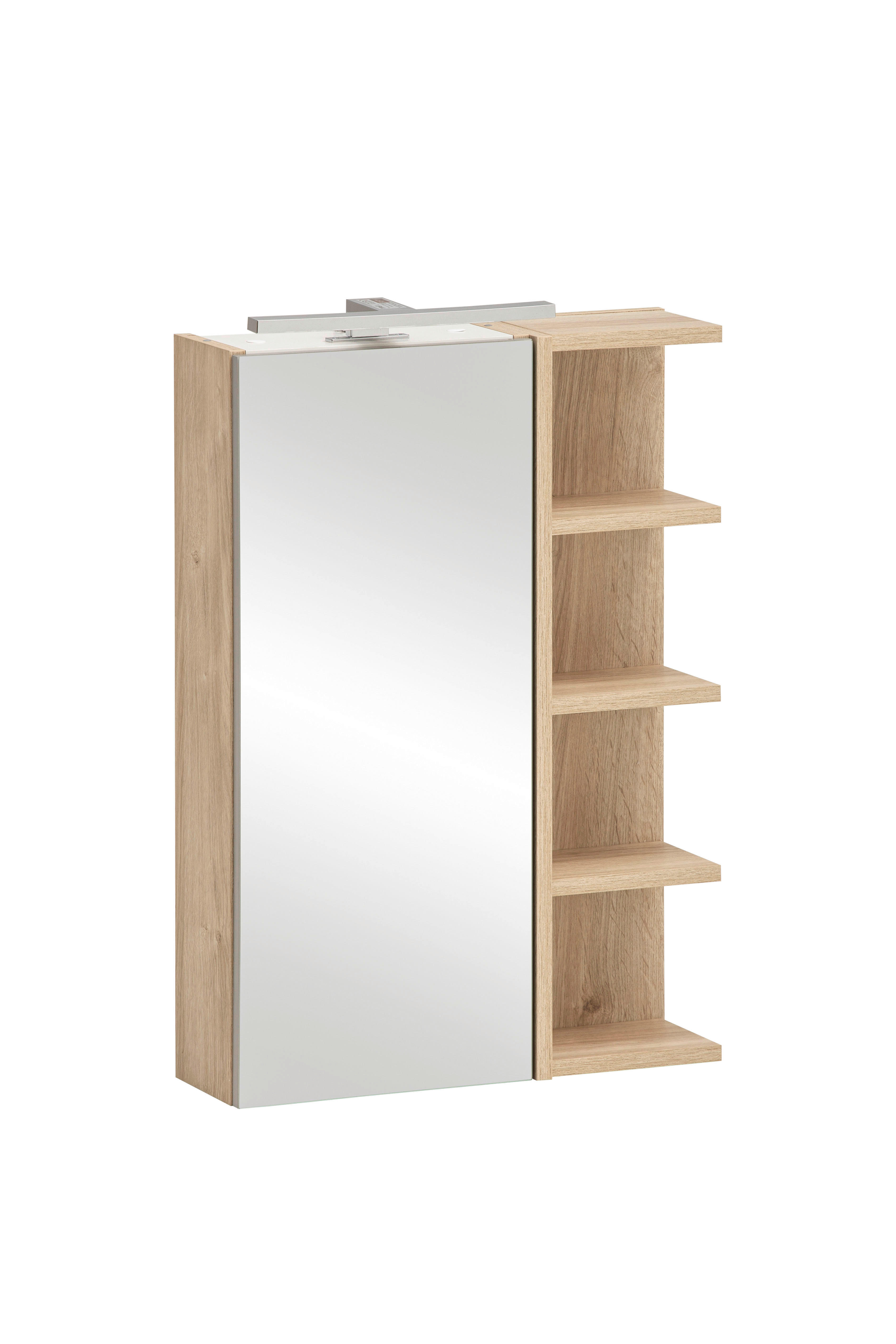 Spiegelschrank Mads Eiche Nachbildung B/H/T: ca. 49,7x74,4x16 cm Mads - Eiche (49,70/74,40/16,00cm) - Möbelpartner