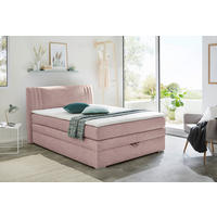 Boxspringbett  rosa Liegefläche B/L: ca. 140x200 cm Amira_Boxspringbett - rosa (154,00/105,00/217,00cm)