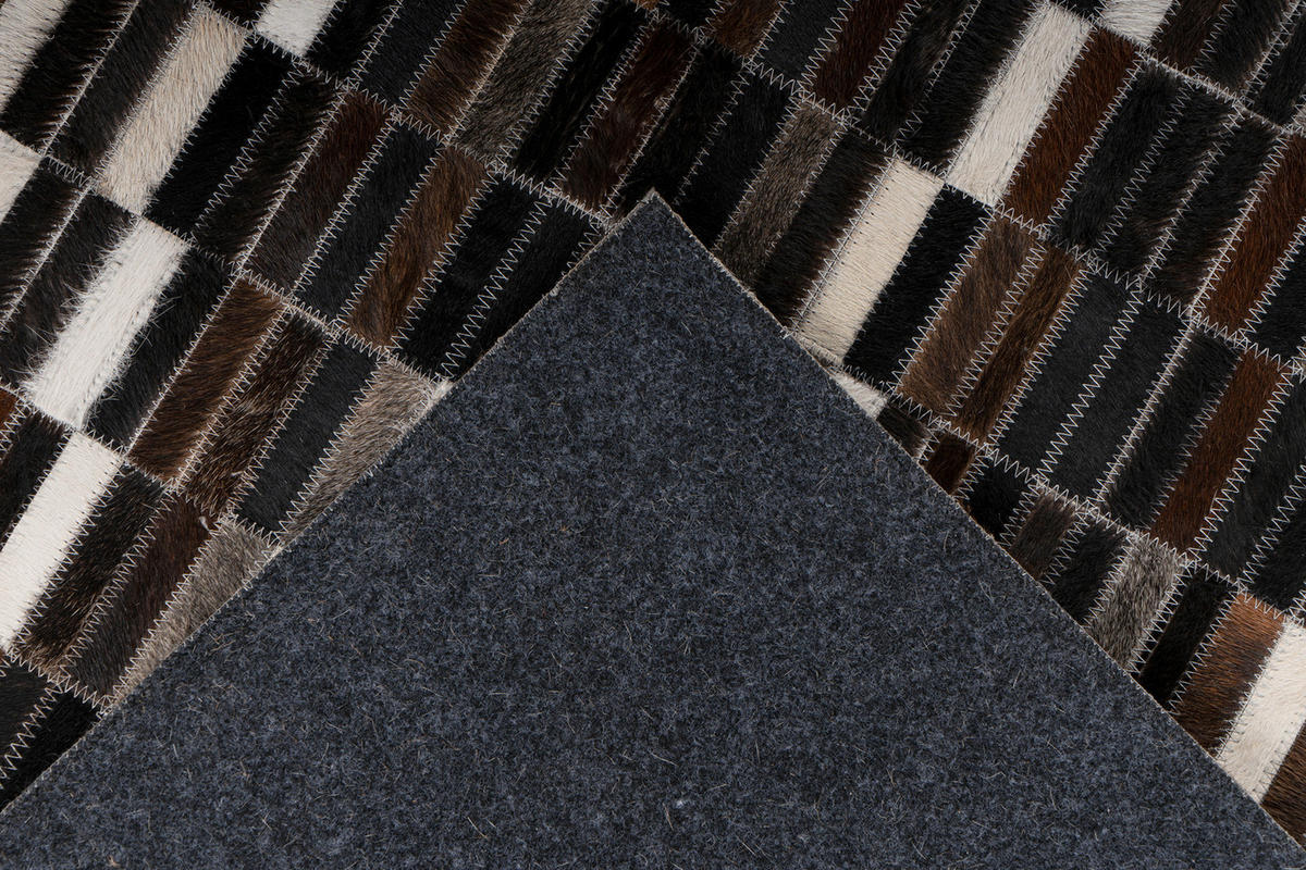 360Living Teppich Lavin schwarz B/L: ca. 200x280 cm Lavin - weiß/schwarz (200,00/280,00cm) - 360Living