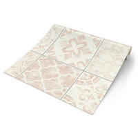 UGEPA Vinyltapete Fliesenoptik taupe B/L: ca. 53x1005 cm glitzernd Vinyltapete_A588_07 - taupe (53,00/1005,00cm) - UGEPA