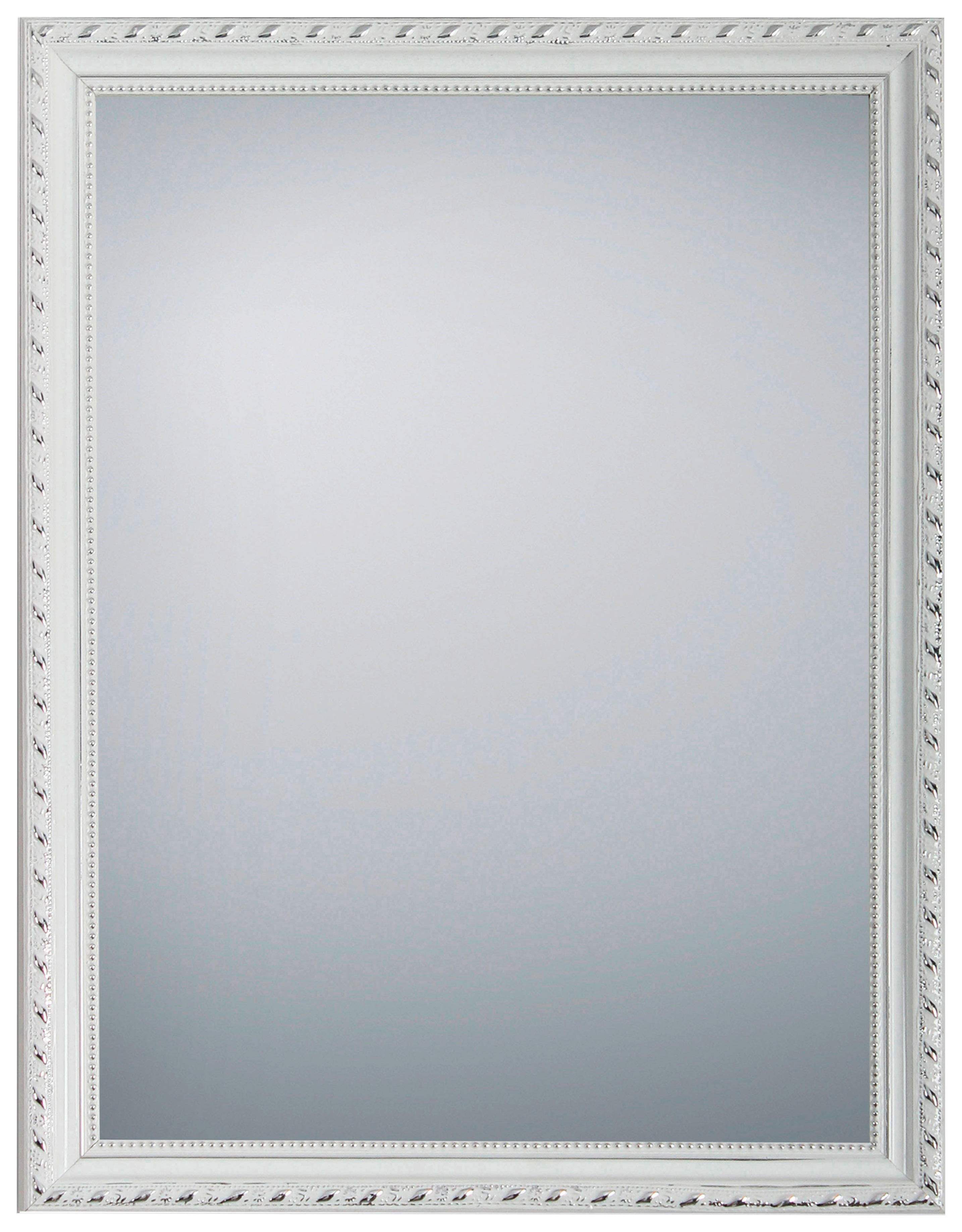 Rahmenspiegel Loreley weiß B/H: ca. 34x45 cm Loreley - weiß (34,00/45,00cm)