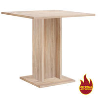 Esstisch Christina Eiche Sonoma Nachbildung B/H/T/S: ca. 80x75x80x2,2 cm Christina - Eiche (80,00/75,00/80,00cm)