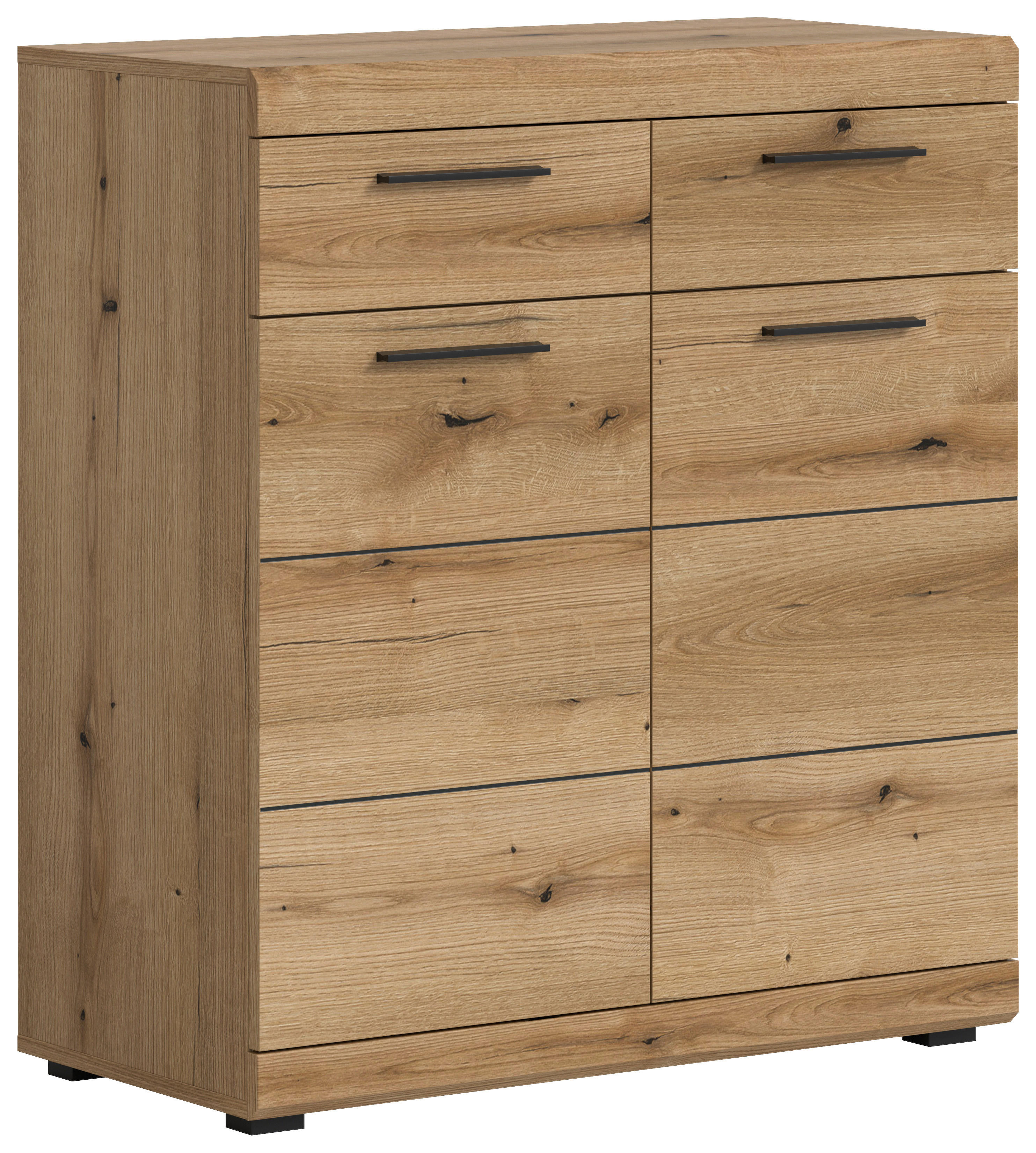 Kommode SCOUT Evoke Oak Nachbildung B/H/T: ca. 90x96x37 cm SCOUT - (90,00/96,00/37,00cm) - xonox.home