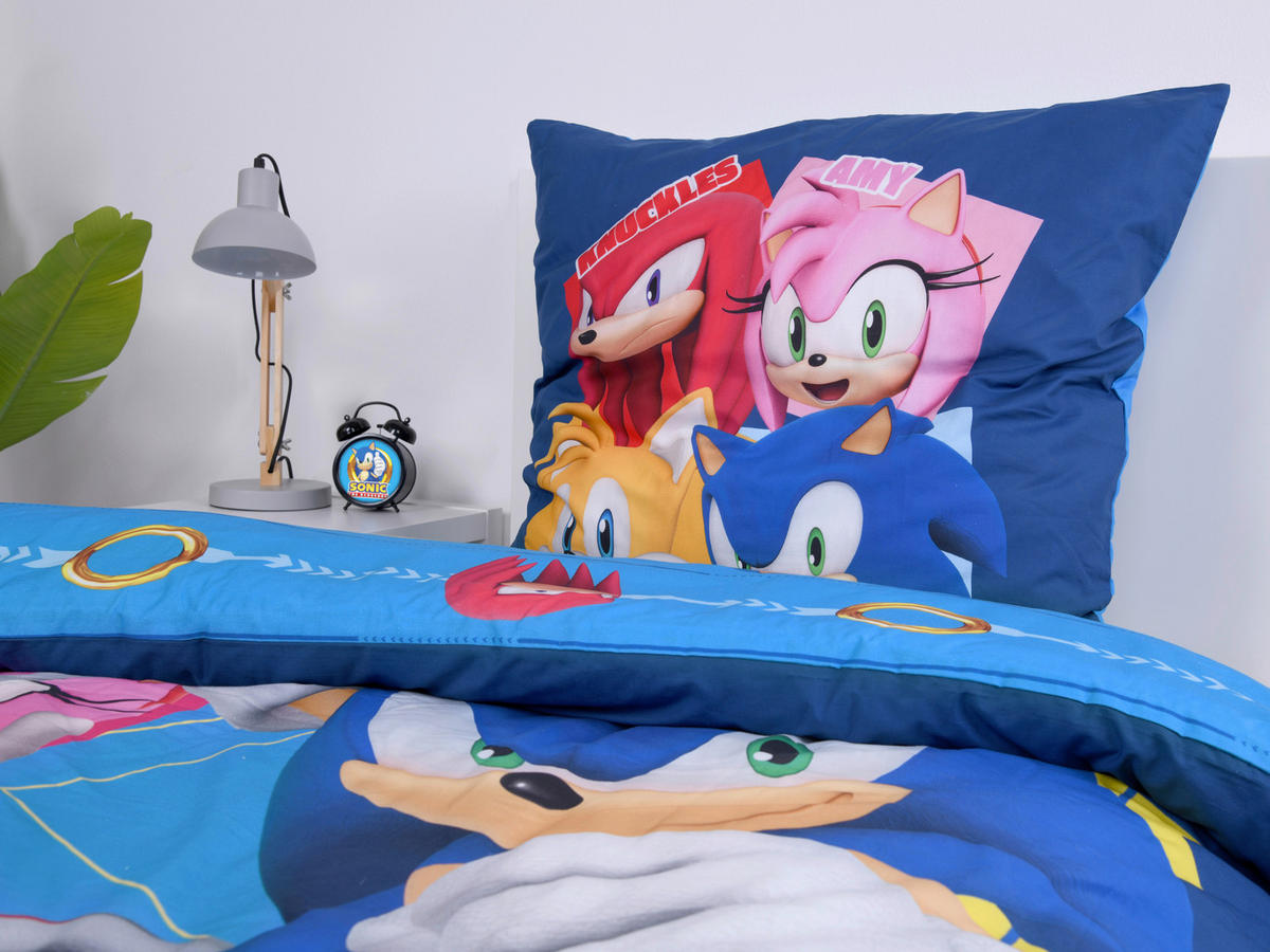 Bettwäsche Renforce Bettwäsche Sonic - bunt - Sonic