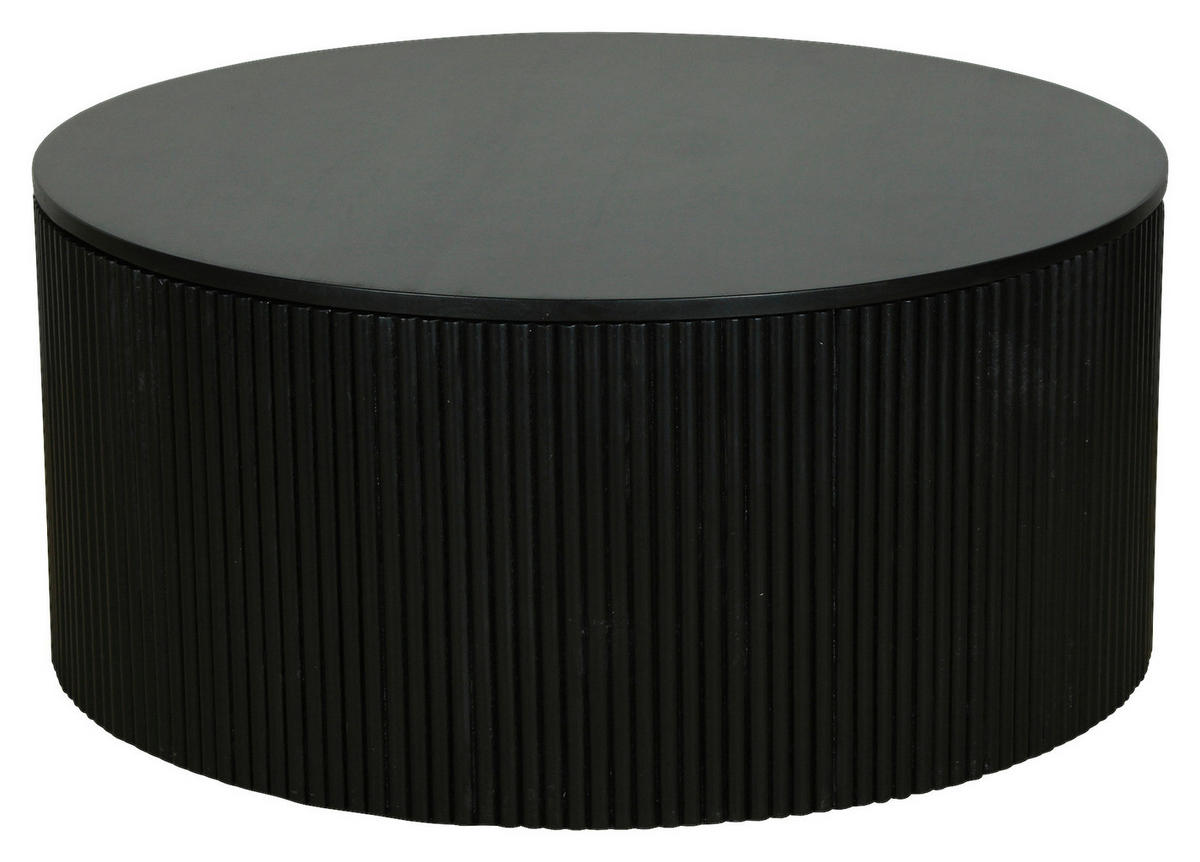 Couchtisch OWEN schwarz H/D: ca. 36x80 cm OWEN - schwarz (80,00/36,00cm) - byLIVING