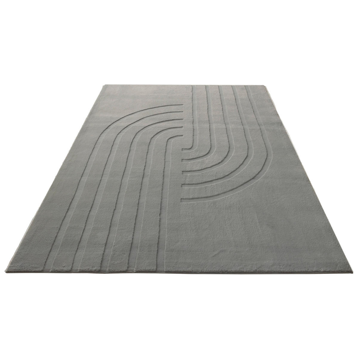Obsession Teppich Zen Deluxe grau B/H/L: ca. 160x16x230 cm Zen Deluxe - grau (230,00/160,00/16,00cm) - Obsession