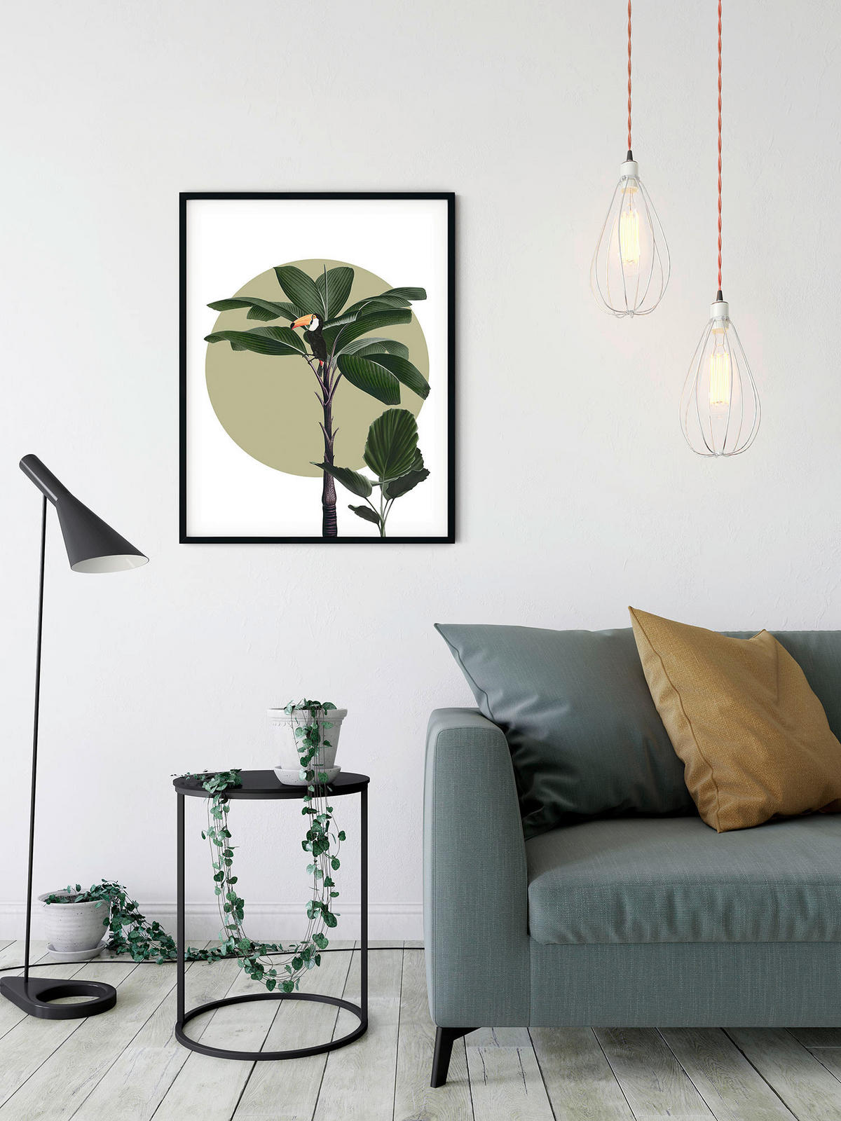 Komar Poster Botanical Garden Palmtree Palmen B/L: ca. 30x40 cm Botanical Garden Palmtree - (30,00/40,00cm) - Komar