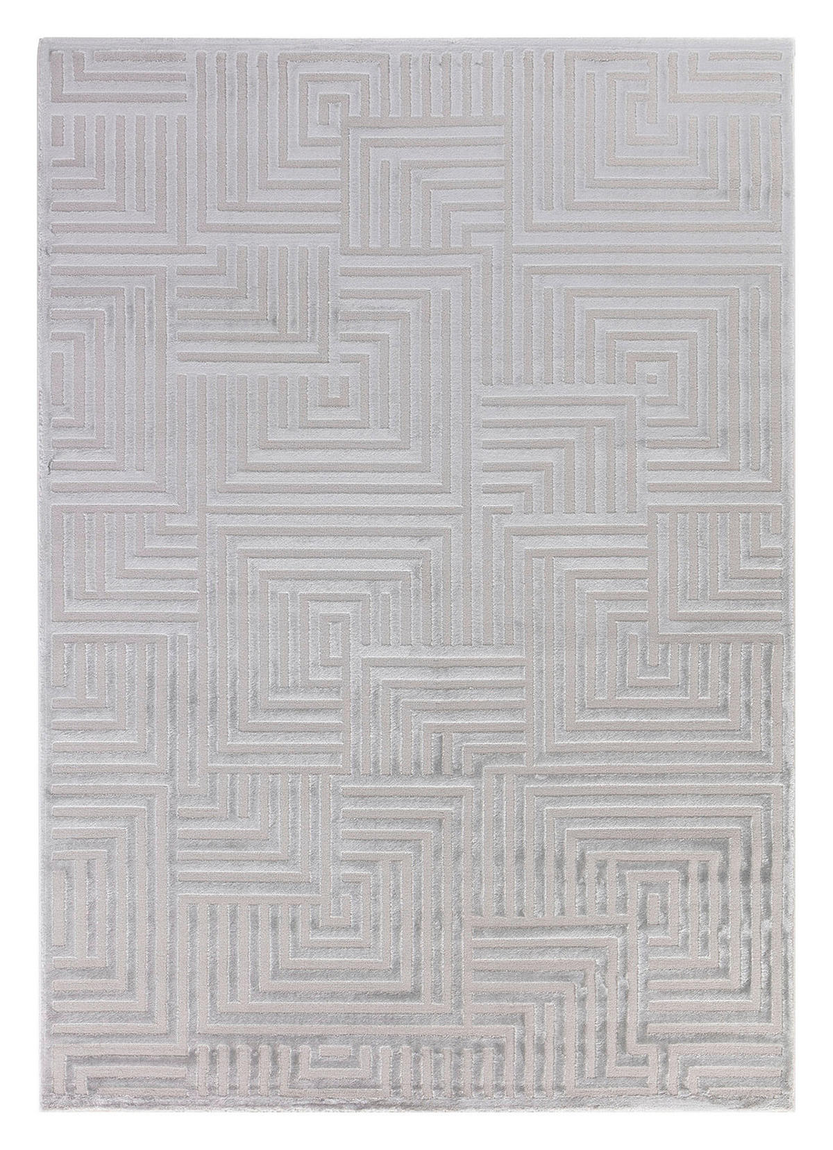 Ayyildiz Teppich SAHARA silber B/L: ca. 120x170 cm SAHARA - silber (120,00/170,00cm) - Ayyildiz