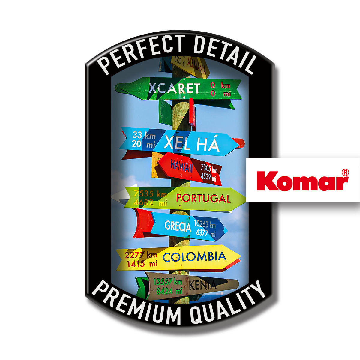 Komar Fototapete Donde B/L: ca. 100x280 cm Donde - (100,00/280,00cm) - Komar