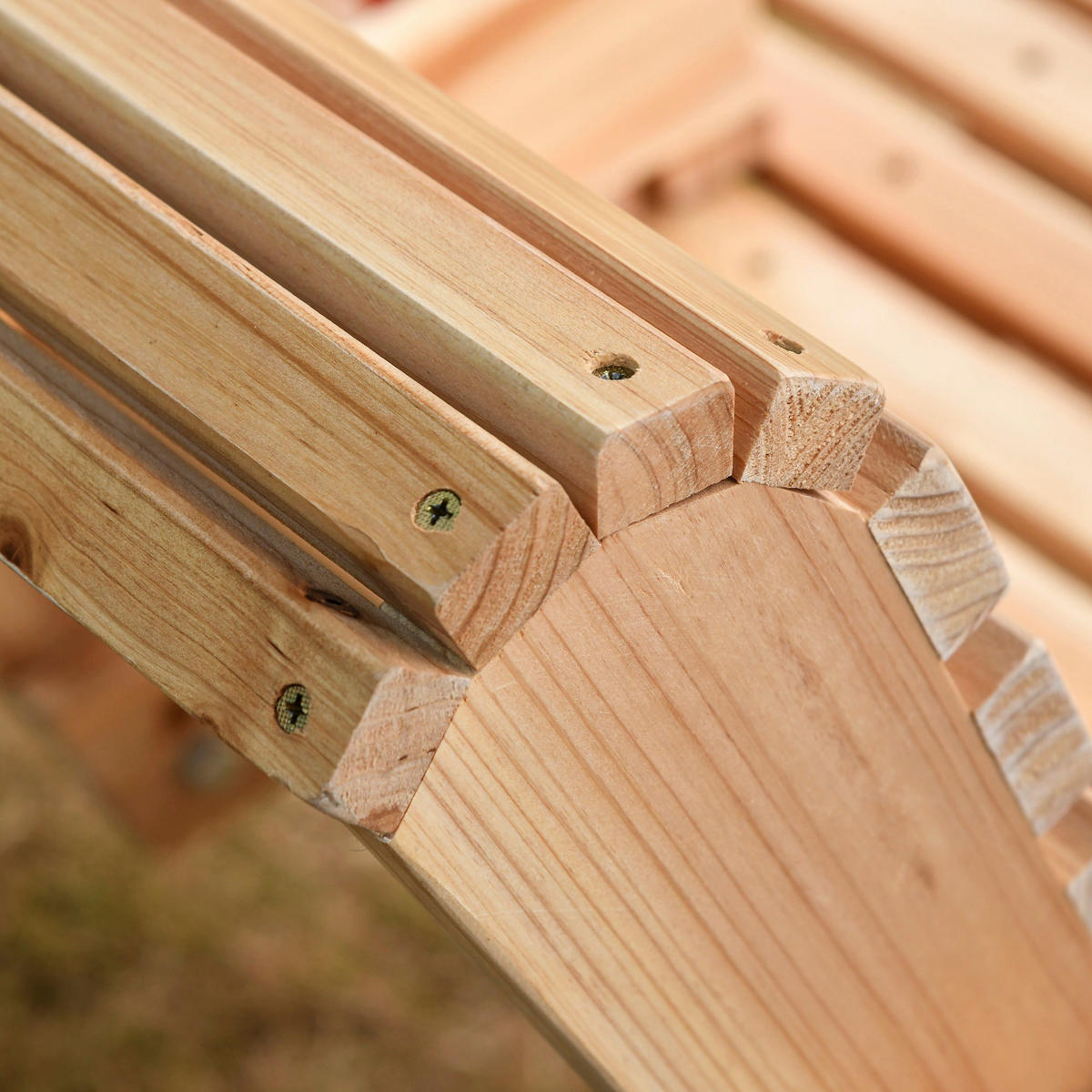 Outsunny Hängebank mit Getränkehalter natur Holz B/H/T: ca. 150x53x75 cm Hängebank mit Getränkehalter - natur (150,00/53,00/75,00cm) - Outsunny