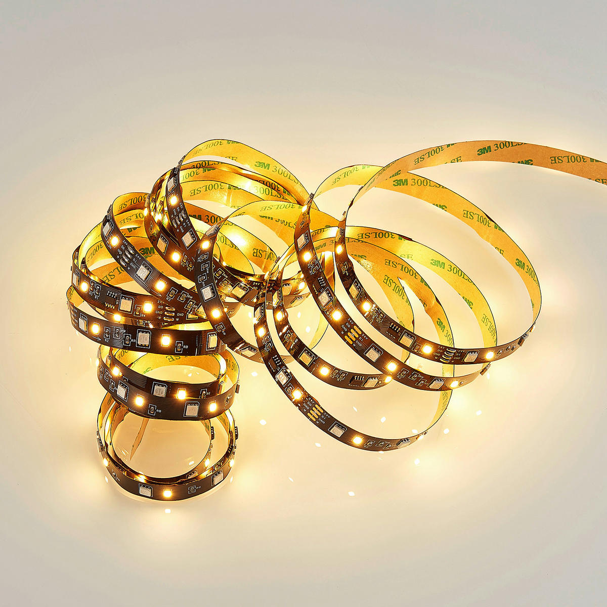 Lichtband schwarz Kunststoff B/L: ca. 1x500 cm LED-Lichtband_Racer - schwarz (1,00/500,00cm)