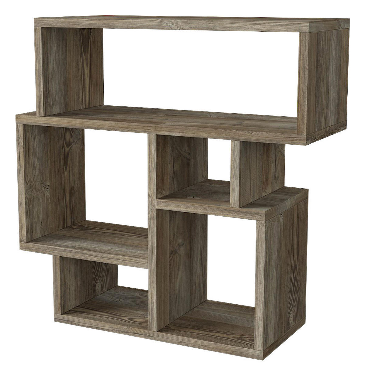 Beistelltisch Lanza walnuss Nachbildung Spanplatte B/H/T: ca. 55x60x22 cm Lanza - walnuss (55,00/60,00/22,00cm) - moebel17