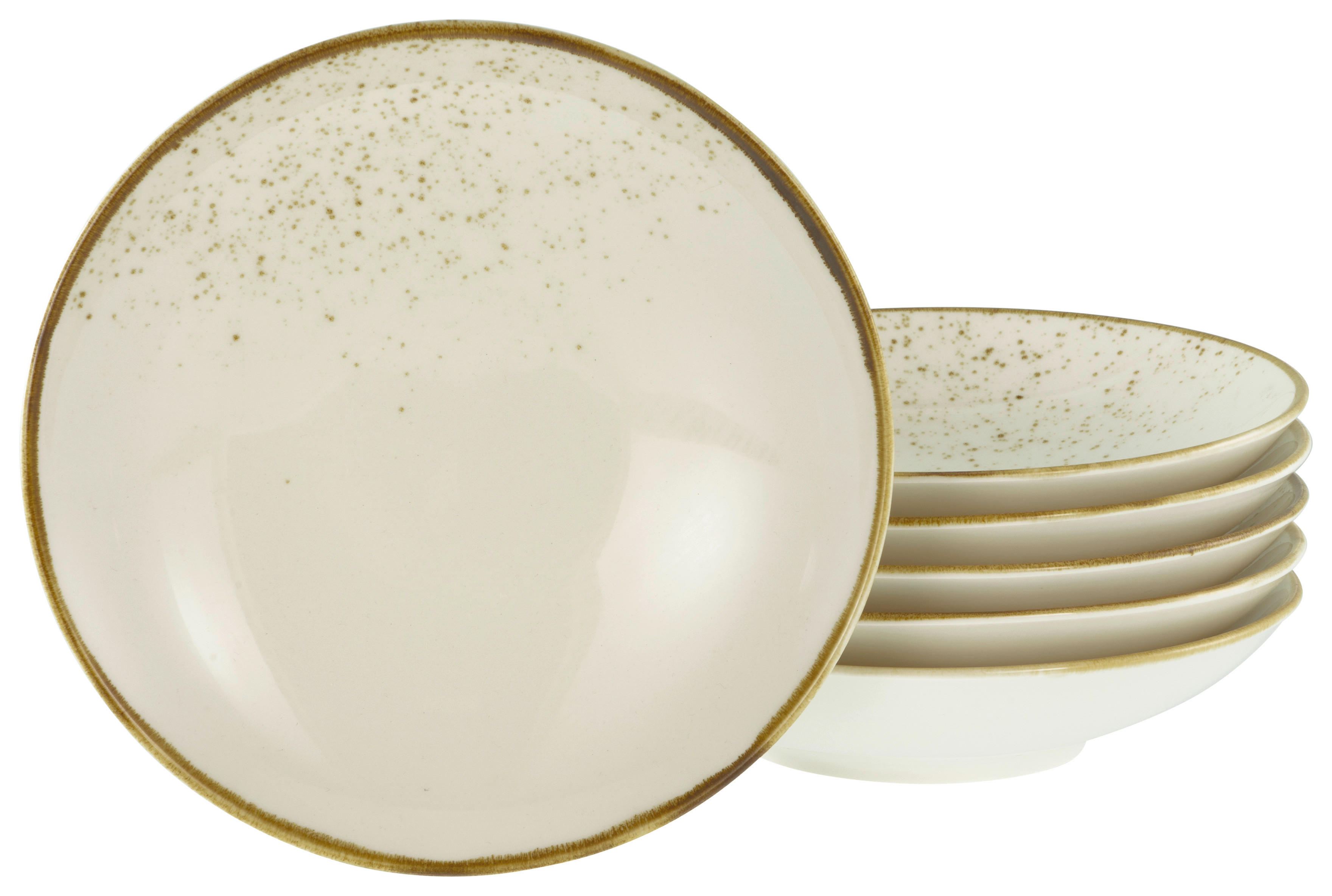 CreaTable Tellerset Nature Collection creme Steinzeug Nature Collection - creme - CreaTable