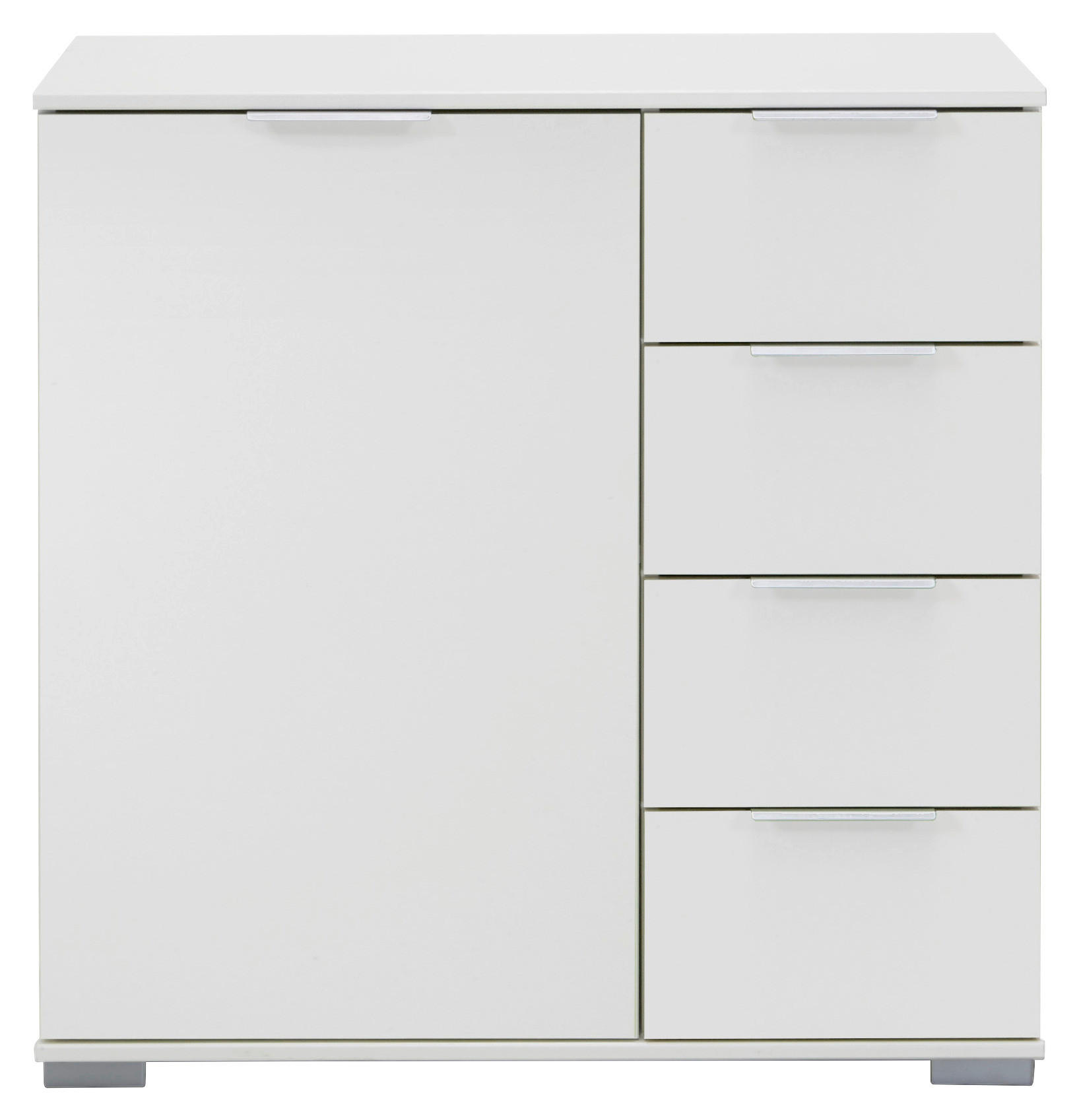 Kombikommode Nadja weiß B/H/T: ca. 81x83x41 cm Nadja - weiß (81,00/83,00/41,00cm)