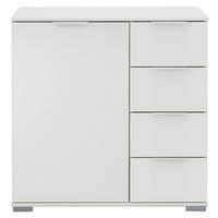 Kombikommode Nadja weiß B/H/T: ca. 81x83x41 cm Nadja - weiß (81,00/83,00/41,00cm)