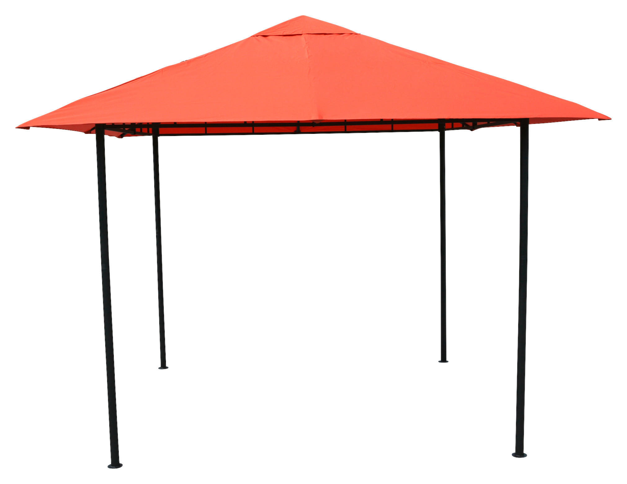 Grasekamp Pavillon Amalfi Flex terra Stahl B/H/L: ca. 300x253x300 cm Amalfi Flex - terra (300,00/300,00/253,00cm) - Grasekamp
