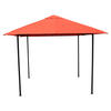 Grasekamp Pavillon Amalfi Flex terra Stahl B/H/L: ca. 300x253x300 cm Amalfi Flex - terra (300,00/300,00/253,00cm) - Grasekamp