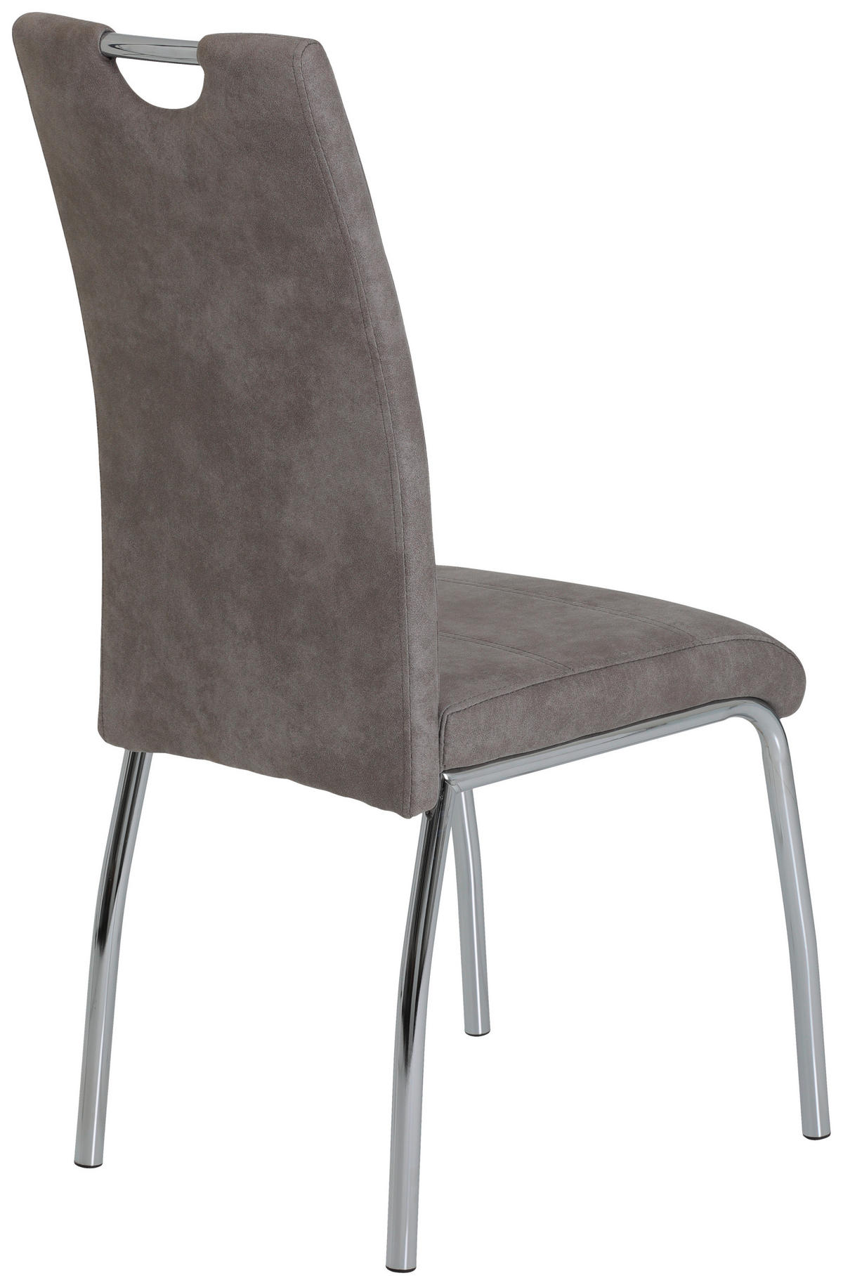 Stuhl Susi 2er Set grau Vintage Microfaser B/H/T: ca. 44x98x61 cm Susi 2er Set - grau (44,00/98,00/61,00cm) - Hela