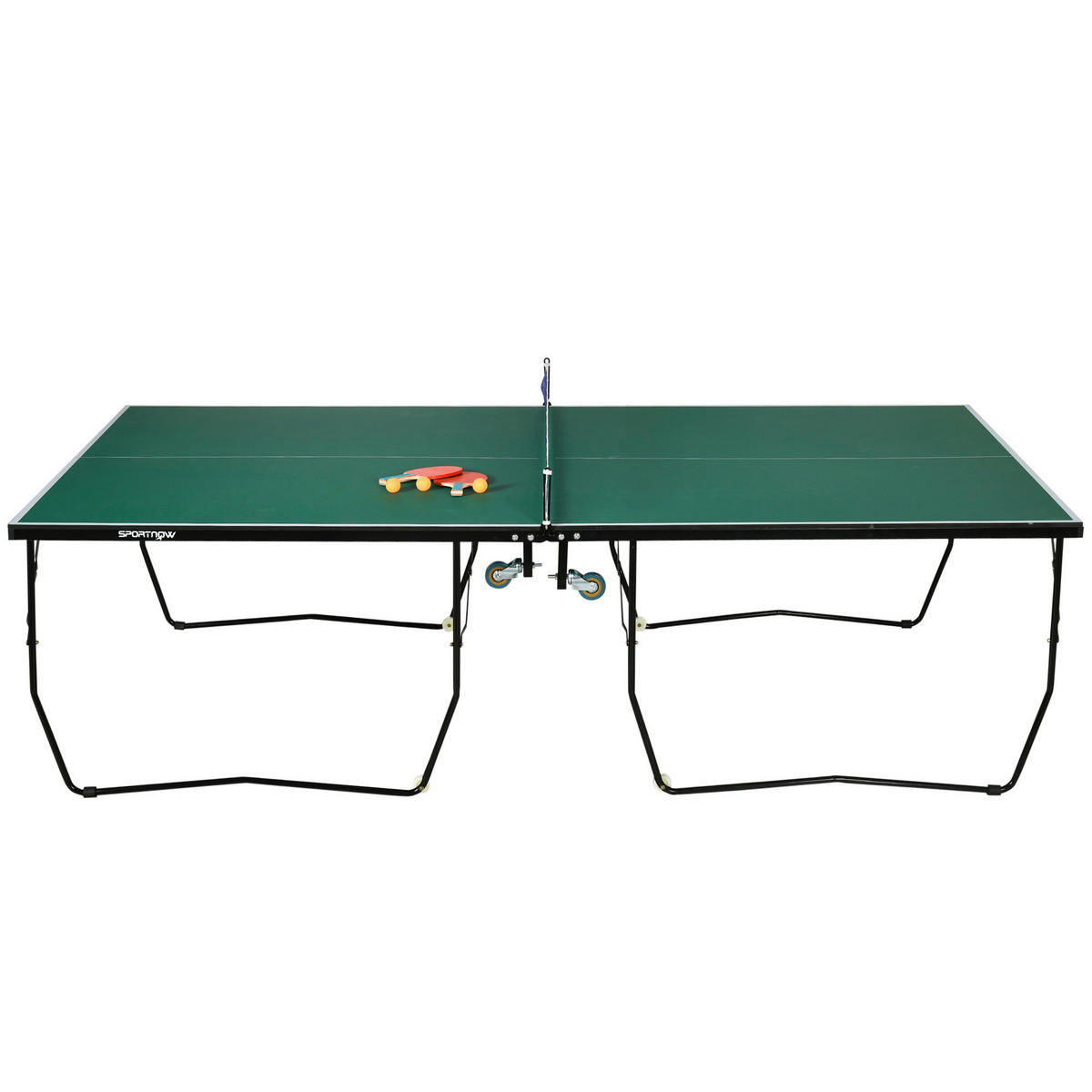 SPORTNOW Tischtennisplatte grün B/H/L: ca. 152,5x76x274 cm Tischtennisplatte - grün (274,00/152,50/76,00cm) - SPORTNOW