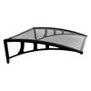 BURTAS VORDACH Vordach transparent B/H/L: ca. 120x23x70 cm Vordach_GRDN0033 - transparent (70,00/120,00/23,00cm) - BURTAS VORDACH