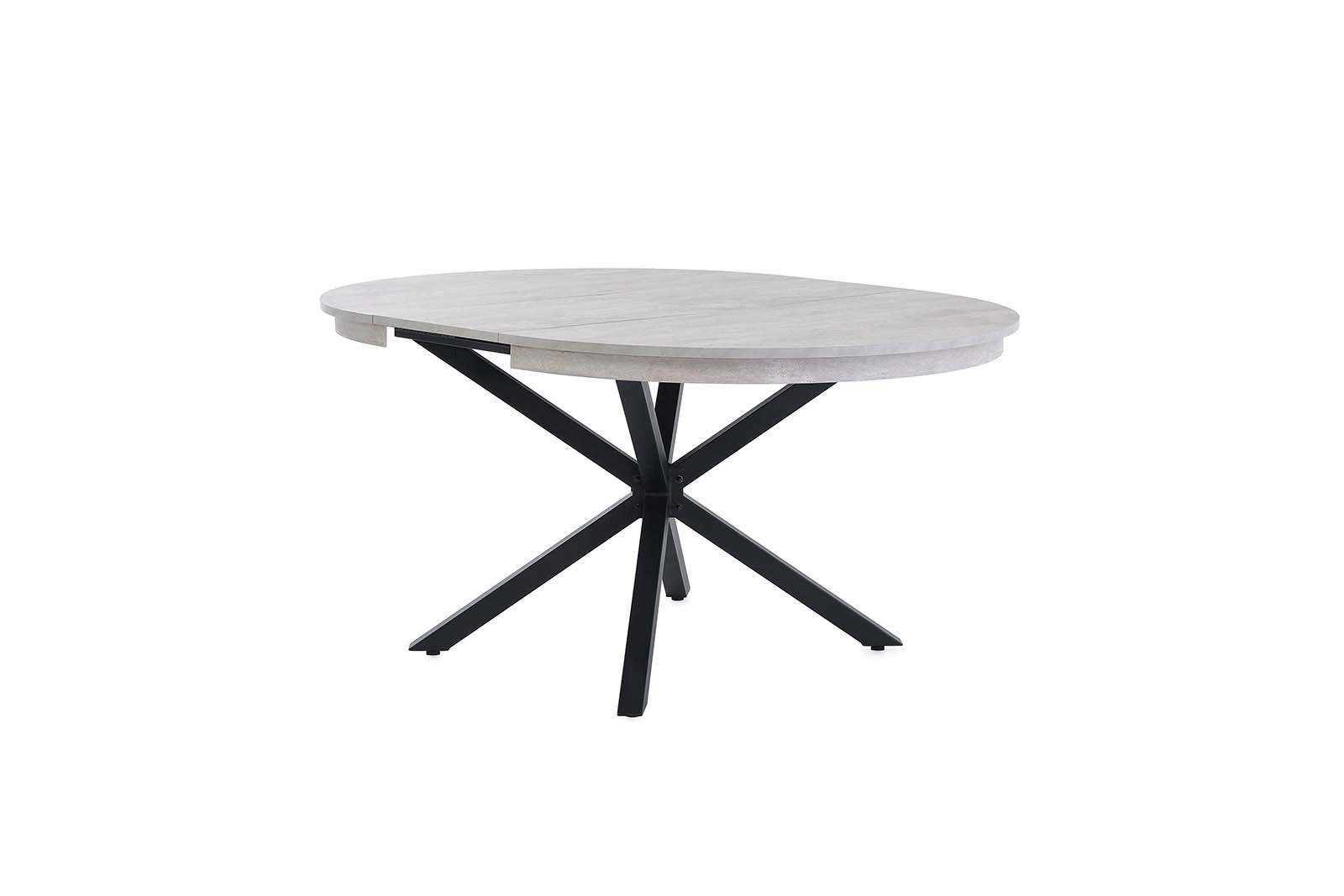 Esstisch  Beton schwarz B/T: ca. 160x120 cm Olbia_Esstisch_6003556 - Beton/schwarz (160,00/120,00cm)