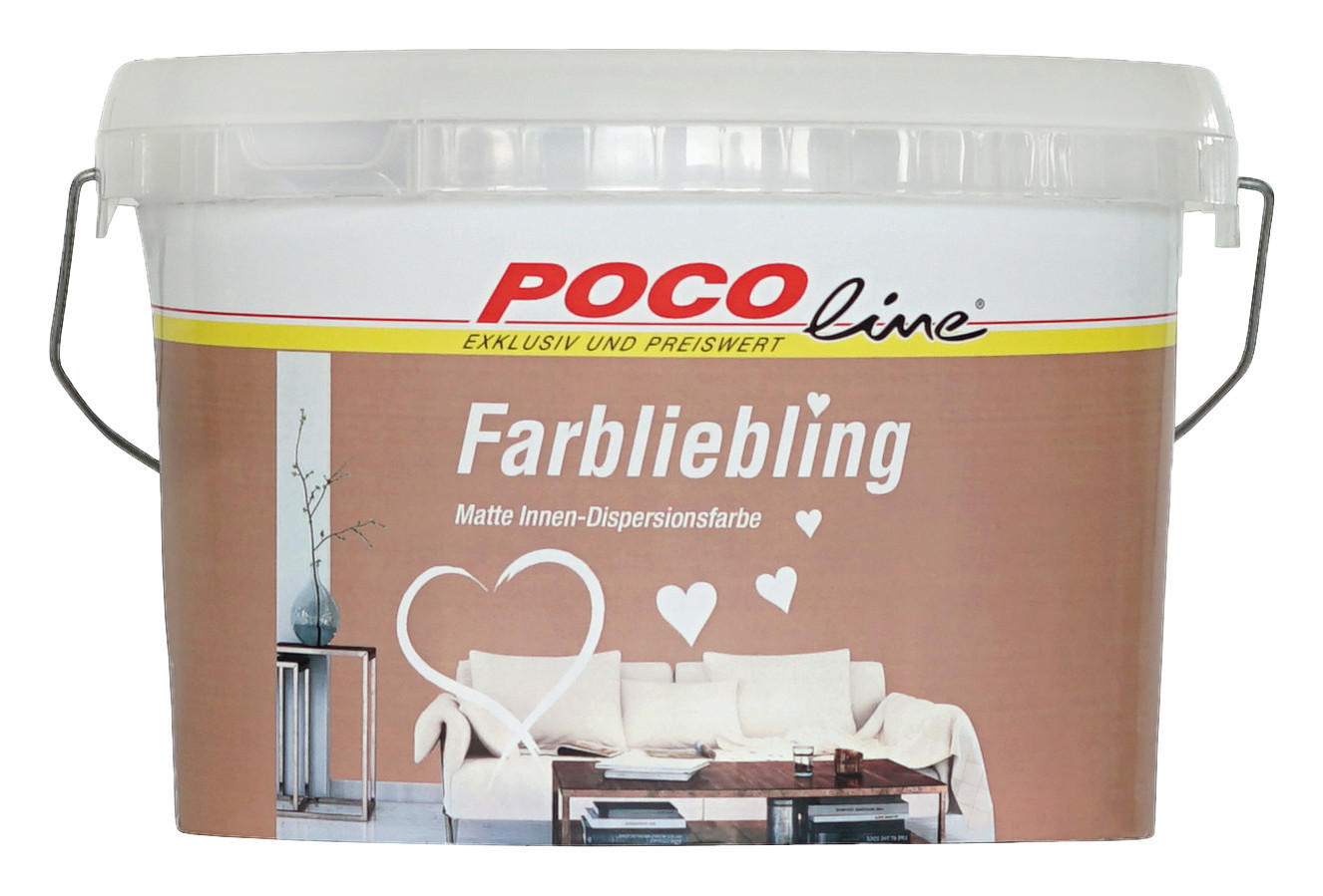 POCOline Raumfarbe Korsika ca. 2,5 l Farbliebling - Korsika (2,50l)