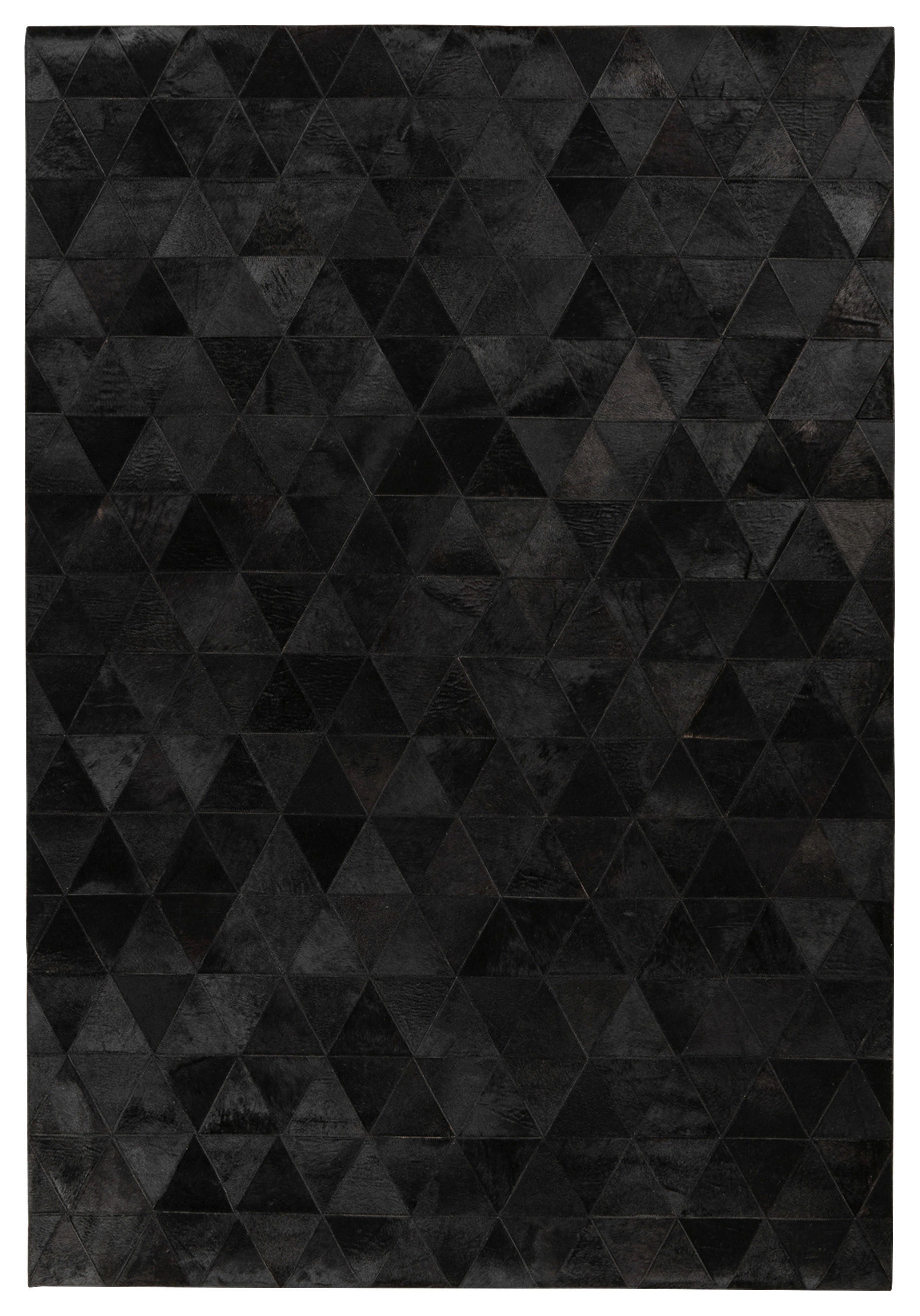 360Living Teppich Lavin schwarz B/L: ca. 80x150 cm Lavin - schwarz (80,00/150,00cm) - 360Living