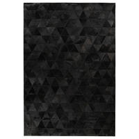 360Living Teppich Lavin schwarz B/L: ca. 80x150 cm Lavin - schwarz (80,00/150,00cm) - 360Living