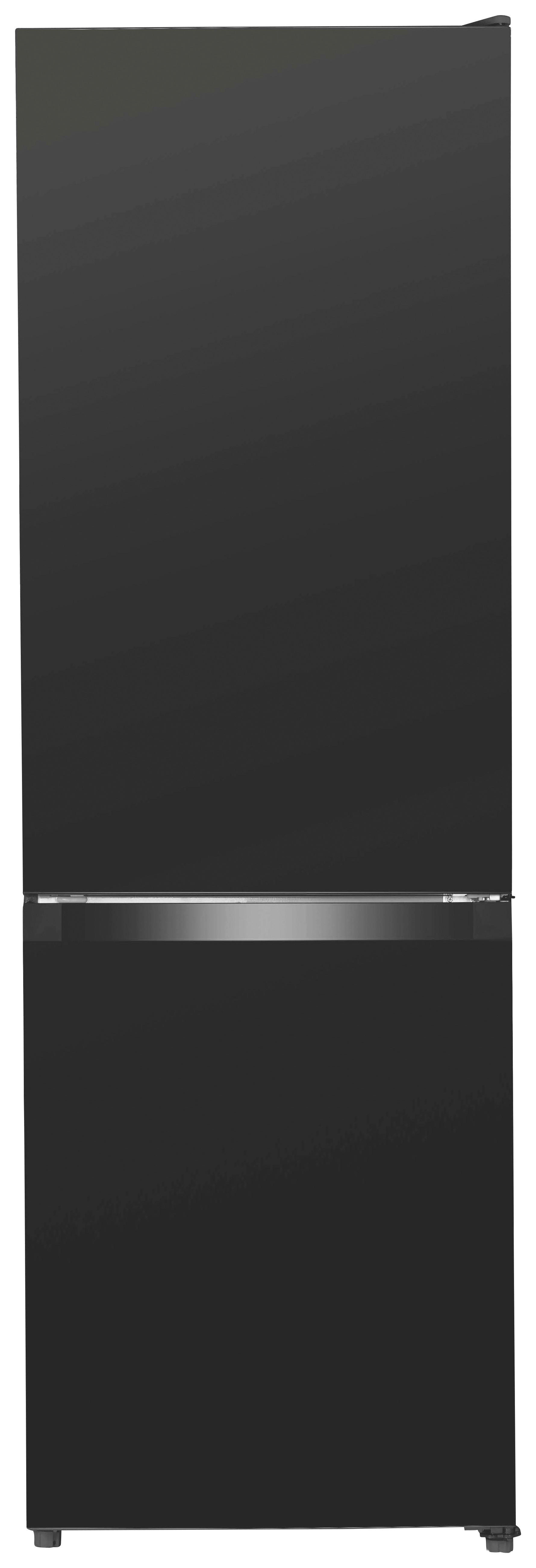 POCOline Kühl-/Gefrierkombination schwarz B/H/T: ca. 59,6x185,5x59,5 cm Kühl-/Gefrierkombi KGK186-315ES - schwarz (59,60/185,50/59,50cm) - POCOline