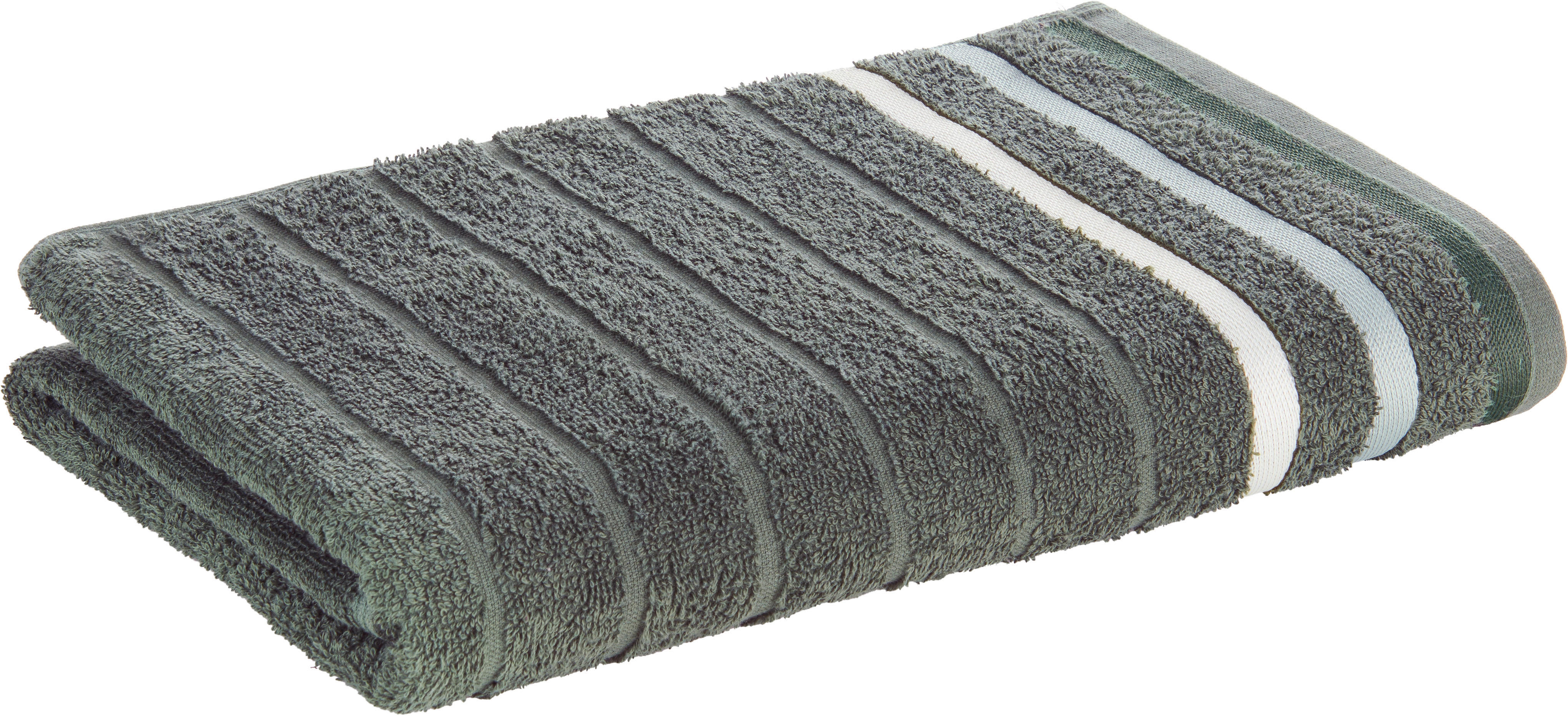 Duschtuch Marta Marta - dunkelgrau (70,00/140,00cm) - oh cosy