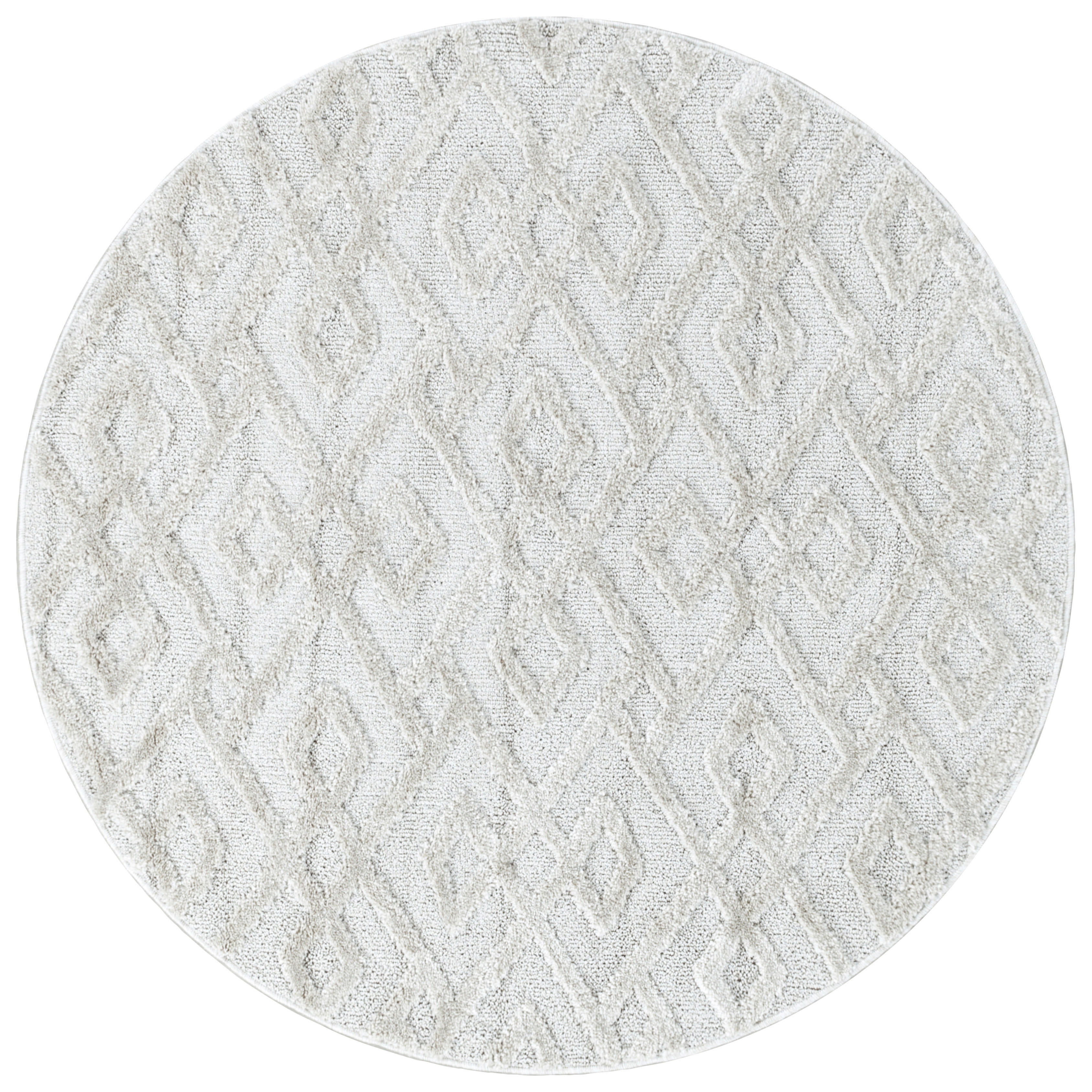Ayyildiz Teppich PISA creme D: ca. 120 cm PISA - creme (120,00cm) - Ayyildiz