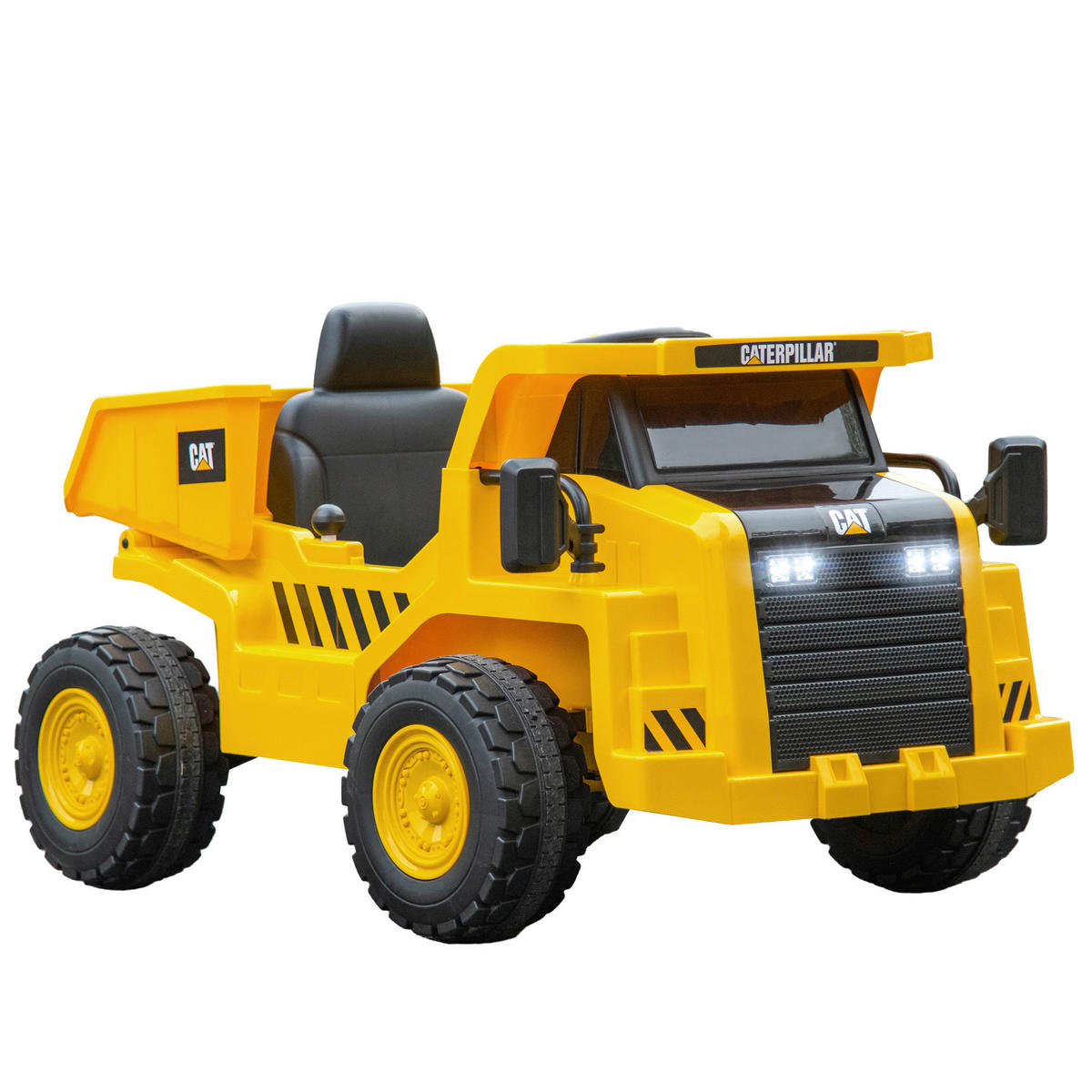 AIYAPLAY Kinder-Elektrotraktor gelb B/H/L: ca. 70,5x61,5x110 cm Kinder-Elektrotraktor - gelb (110,00/70,50/61,50cm) - AIYAPLAY