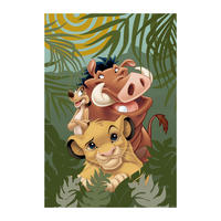 Komar Poster Lion King Carefree Lion King Carefree - Komar