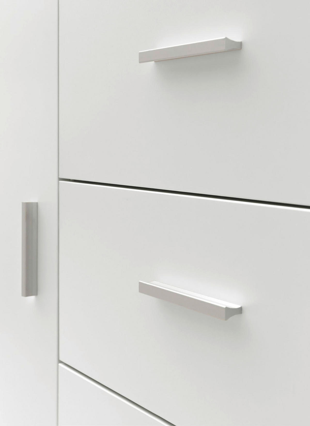 Badkommode weiß B/H/T: ca. 33x66x60 cm Badschrank - weiß (33,00/66,00/60,00cm) - Wohnling
