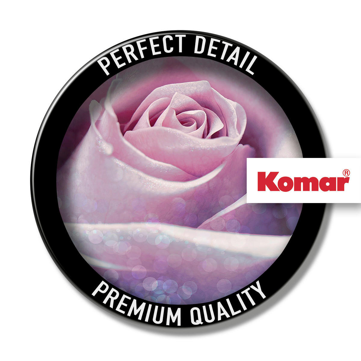 Komar Fototapete Delicate Rose Rose B/L: ca. 200x260 cm Delicate Rose - (200,00/260,00cm) - Komar