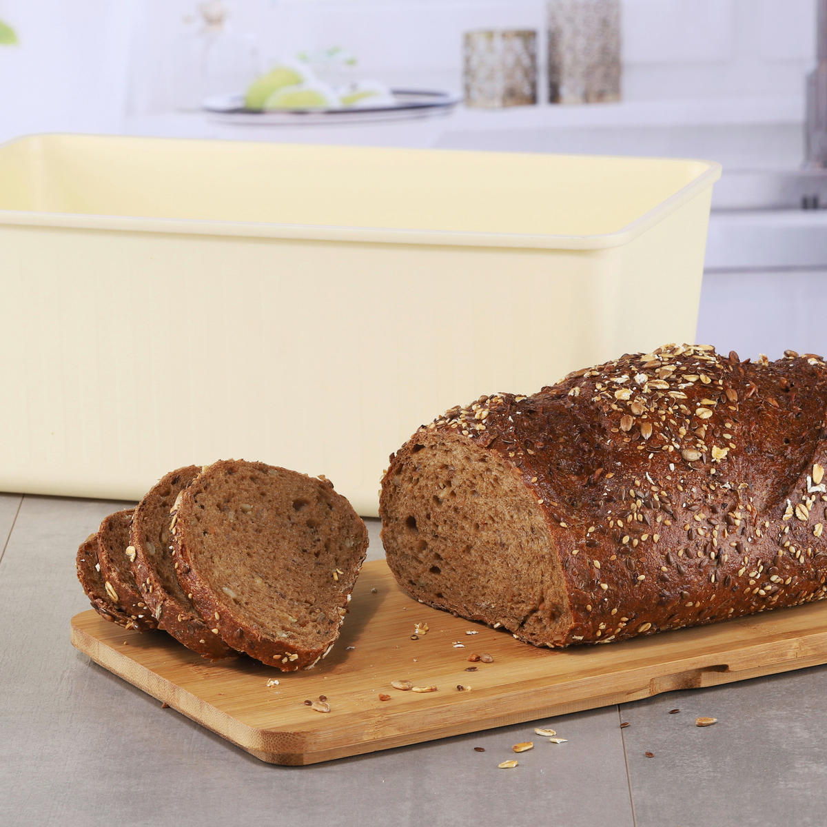 Brotkasten weiß Kunststoff Brotkasten - weiß