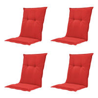 Madison Auflagen Set Basic Basic - rot (105,00/50,00/2,40cm) - Madison